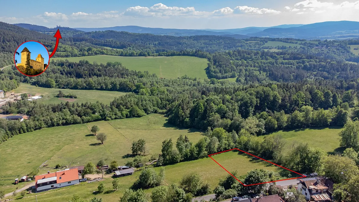 Prodej stavebního pozemku 3500 m²